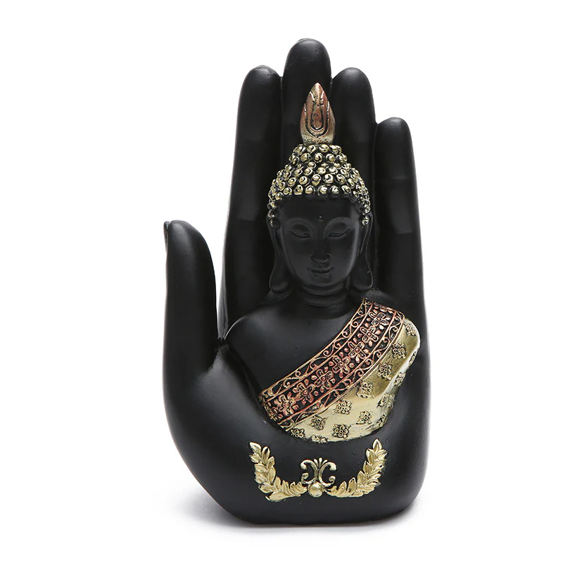 Buddha Stones Buddha tibetano Benedizione Decorazione FengShui - Image 5