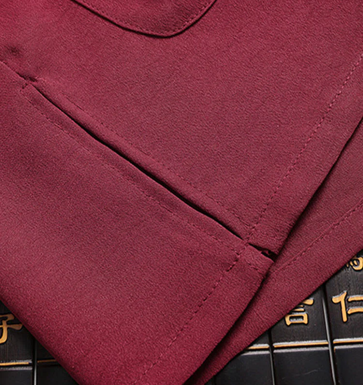 Buddha Stones Capodanno cinese Drago ricamato Rana-bottoni Tang Suit Hanfu Manica lunga Top Pantaloni Abbigliamento Uomo Set - Image 7