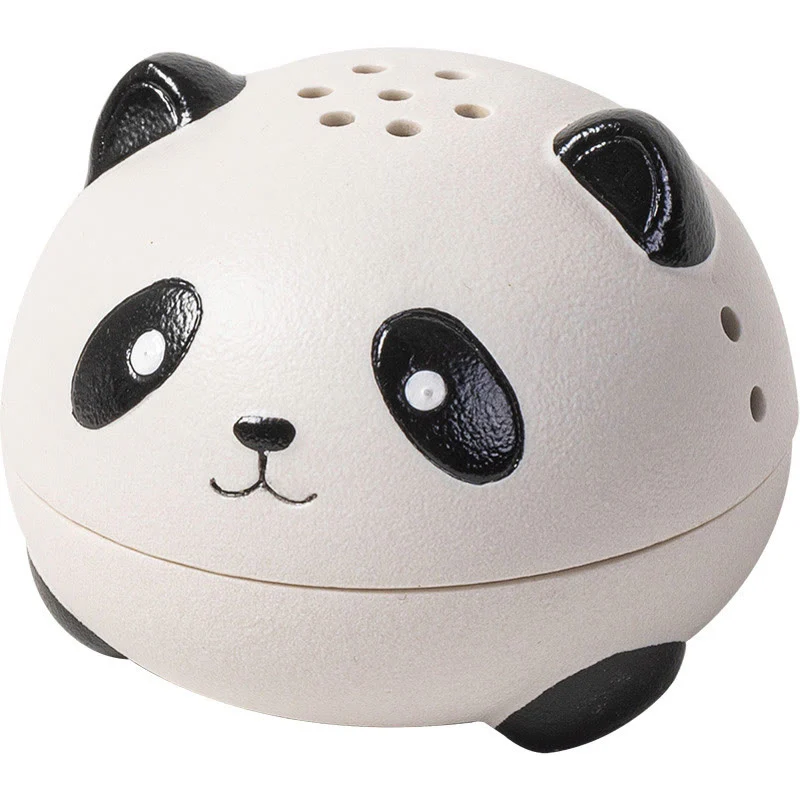 Buddha Stones Carino Panda Guarigione Ceramica Bruciatore di Incenso Decorazione da Scrivania - Image 11