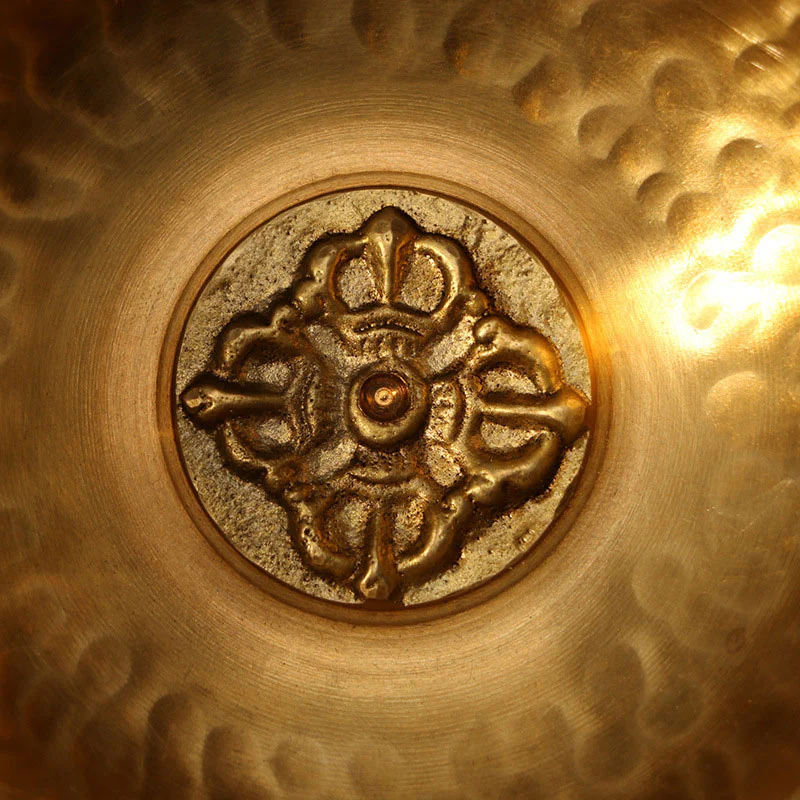 Buddha Stones Ciotola sonora tibetana realizzata a mano per il relax e la meditazione consapevole. Set di ciotole sonore. - Image 8