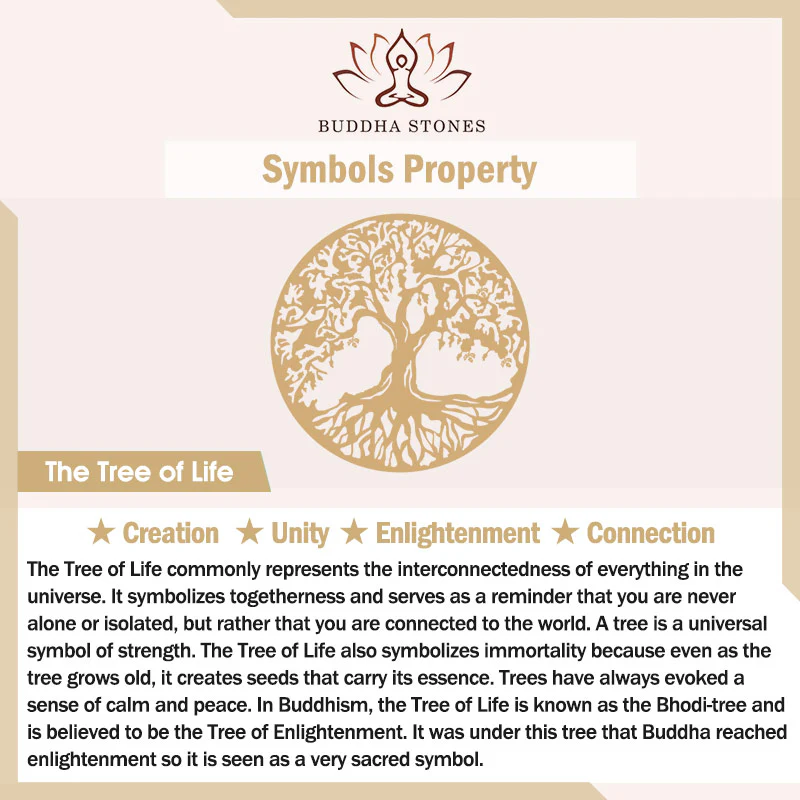 Buddha Stones Cristallo di quarzo naturale Albero della vita Collana con ciondolo energetico curativo - Image 44