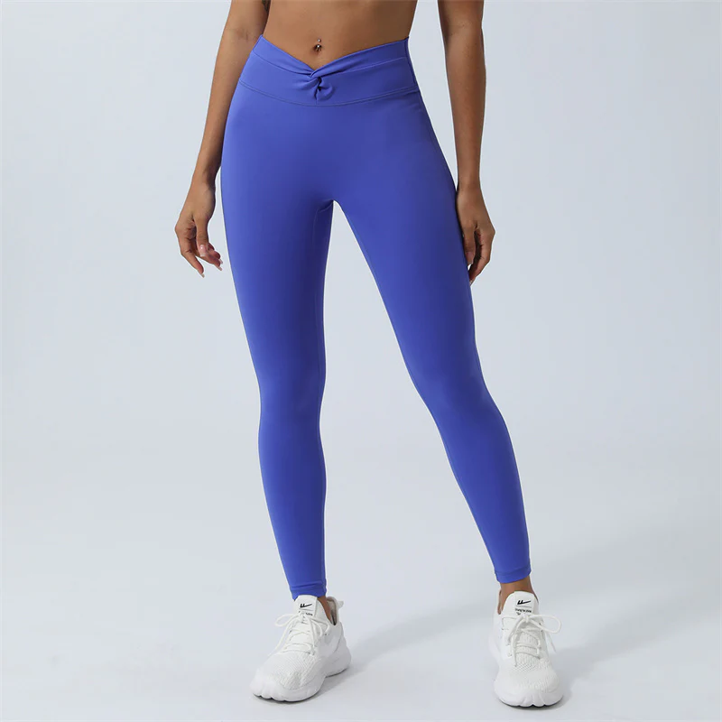 Buddha Stones Donna Allenamento Manica Lunga Crisscross Backless Top Tee Leggings Sport Fitness Yoga Outfit - Image 30