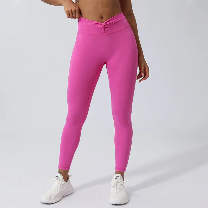 Buddha Stones Donna Allenamento Manica Lunga Crisscross Backless Top Tee Leggings Sport Fitness Yoga Outfit - Image 41