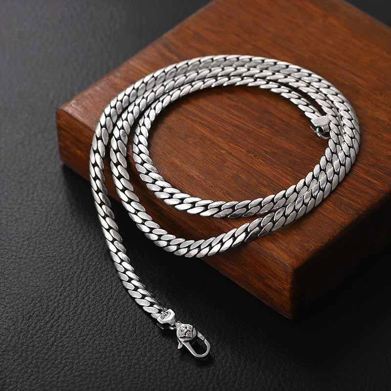 Buddha Stones Doppio Dorje Vajra Forza Punk Catena di Rame Bracciale Collana - Image 14