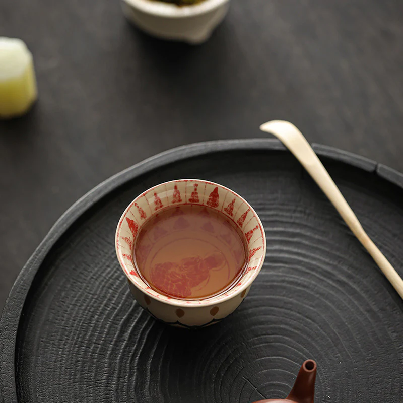 Buddha Stones Dunhuang Color Thousand Buddhas Tazza da tè Kung Fu Tazza da tè 100ml - Image 3