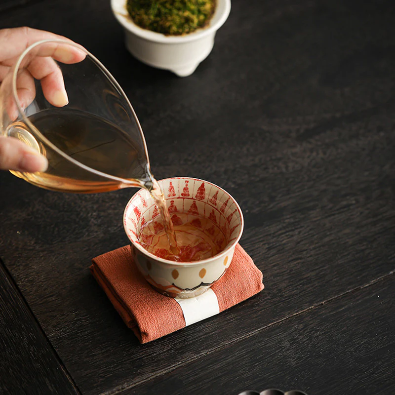 Buddha Stones Dunhuang Color Thousand Buddhas Tazza da tè Kung Fu Tazza da tè 100ml - Image 7