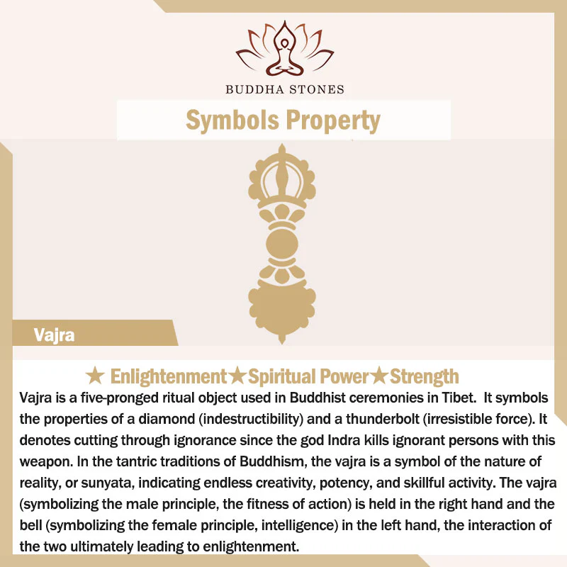 Buddha Stones fatte a mano Nepal Piccolo Vajra Dorje Inciso Illuminazione Decorazione in rame - Image 10