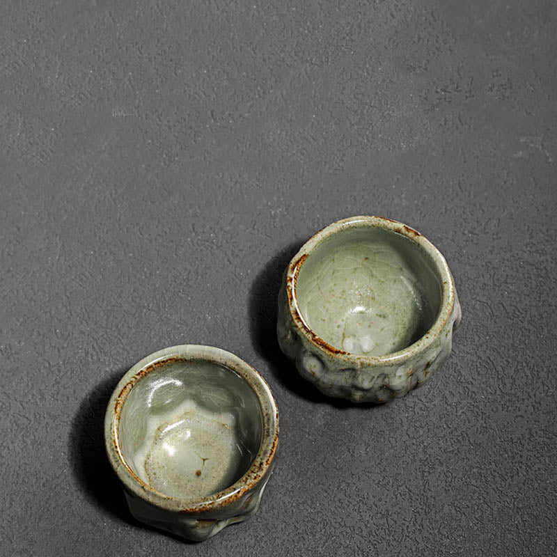 Buddha Stones fatte a mano semplice trama di ghiaccio rotto tazza da tè cinese Jianzhan in ceramica tazza da tè Kung Fu - Image 18