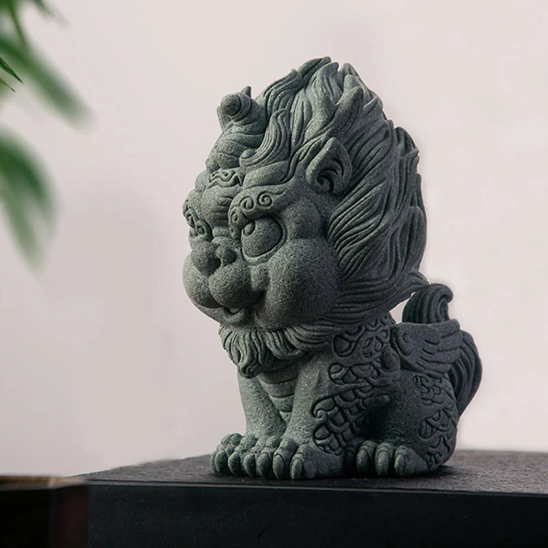 Buddha Stones FengShui Piccolo PiXiu Ricchezza Fortuna Decorazione della casa - Image 8