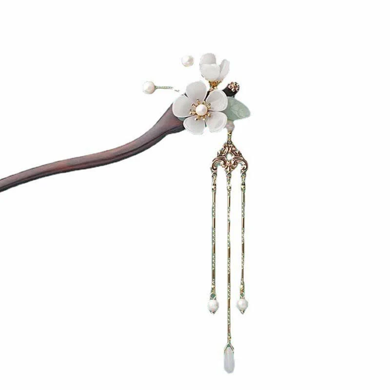 Buddha Stones, fiori di ebano, protezione, benedizioni, forcine per capelli - Image 8