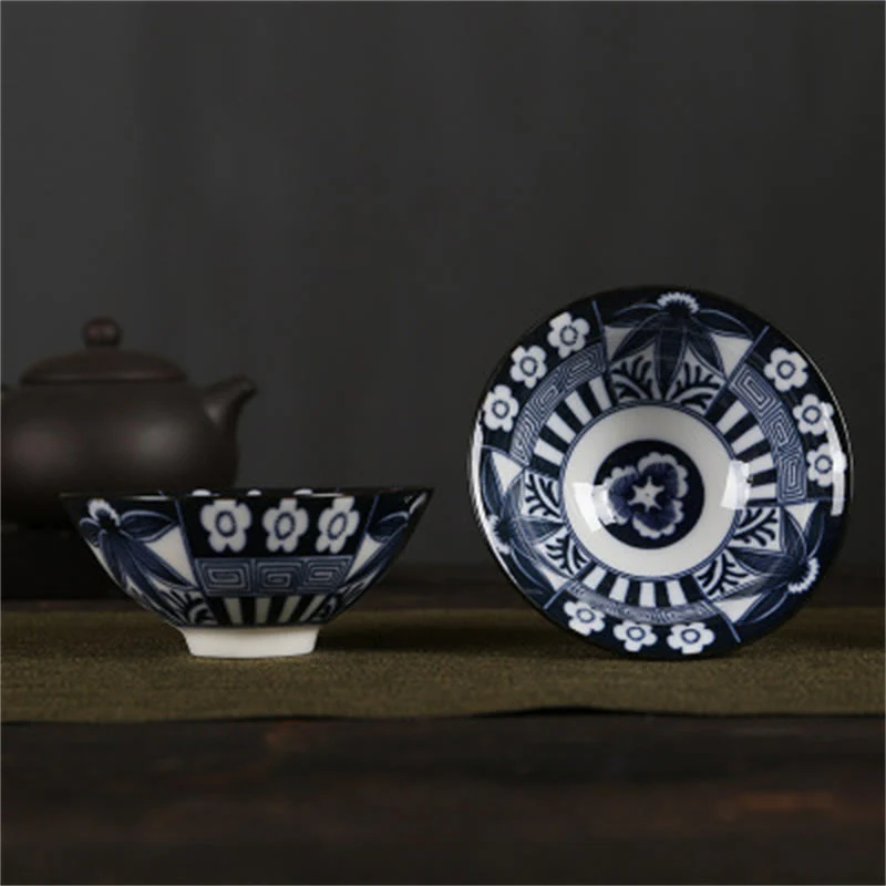Buddha Stones Fiori Fu Carattere Montagne Loto Fiori di ciliegio Tazza da tè in ceramica Tazza da tè Kung Fu - Image 45
