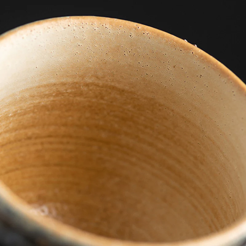 Buddha Stones Girasole Kiln Change Tazza da caffè in ceramica Tè Latte Espresso Tazza da caffè 250ml - Image 14