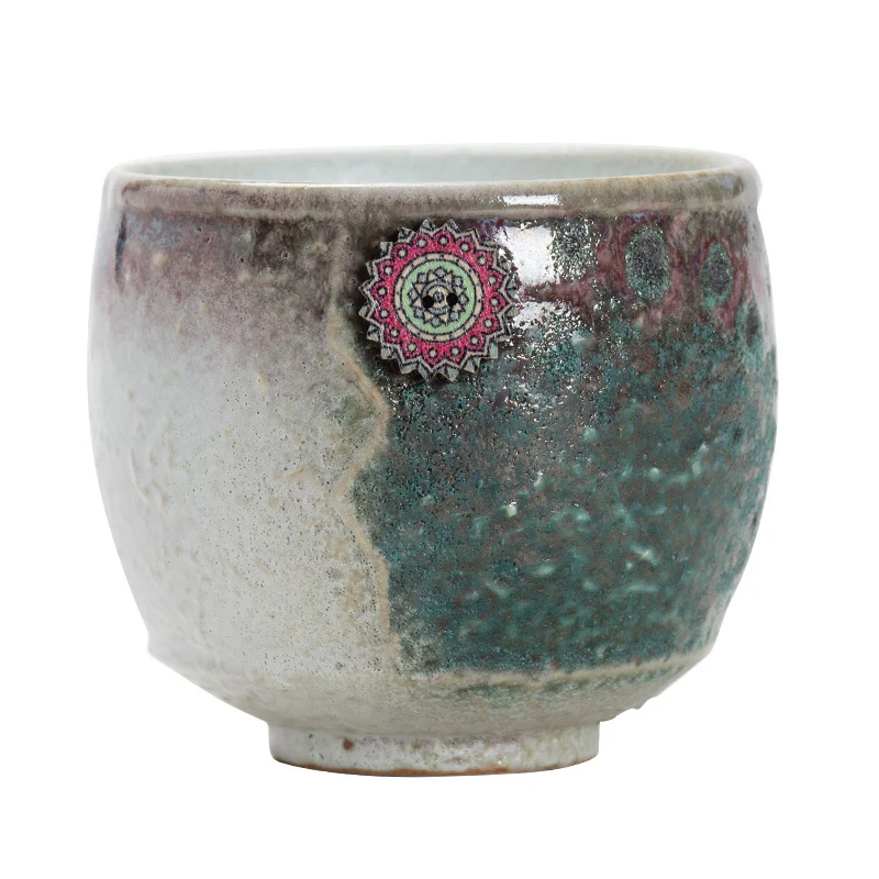 Buddha Stones Girasole Kiln Change Tazza da caffè in ceramica Tè Latte Espresso Tazza da caffè 250ml - Image 16