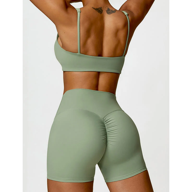 Buddha Stones Gym Sport Yoga Reggiseno senza schienale Canotta corta Pantaloncini - Image 35