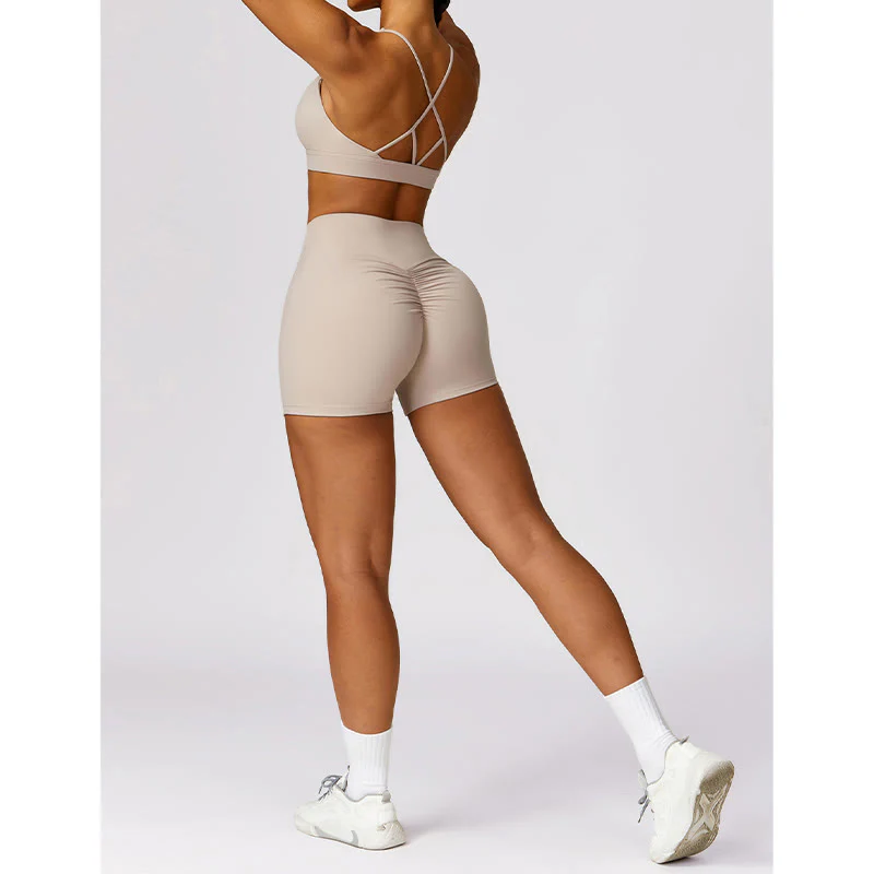 Buddha Stones Gym Sport Yoga Reggiseno senza schienale Canotta corta Pantaloncini traspiranti - Image 21