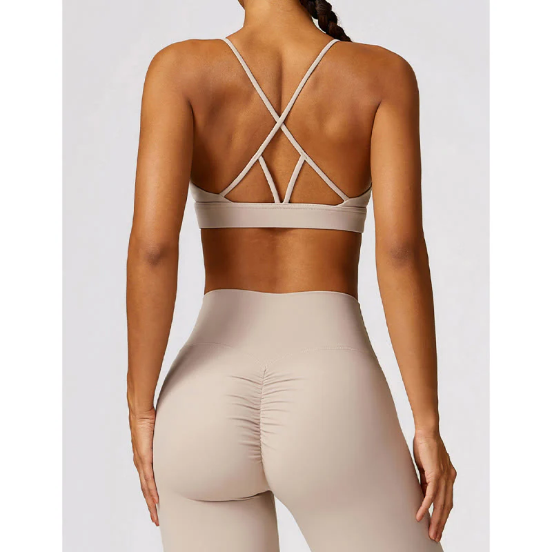 Buddha Stones Gym Sport Yoga Reggiseno senza schienale Canotta corta Pantaloncini traspiranti - Image 31