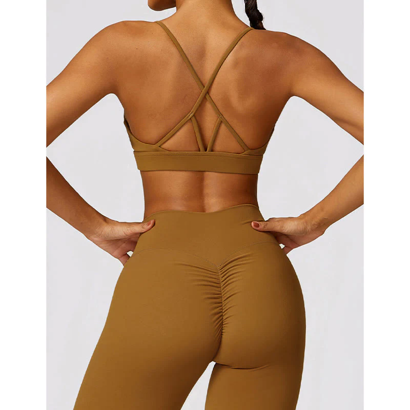 Buddha Stones Gym Sport Yoga Reggiseno senza schienale Canotta corta Pantaloncini traspiranti - Image 51