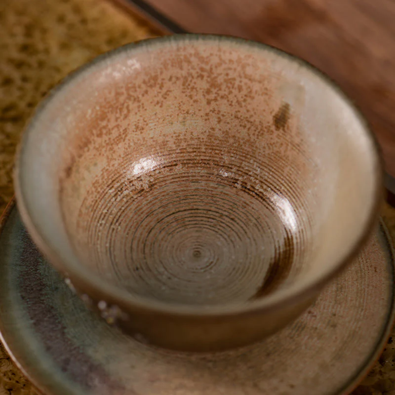 Buddha Stones Jingdezhen dipinte a mano Ru Kiln porcellana Hanfu ragazza fiore ceramica Gaiwan Sancai tazza da tè Kung Fu tazza da tè e piattino con coperchio - Image 5
