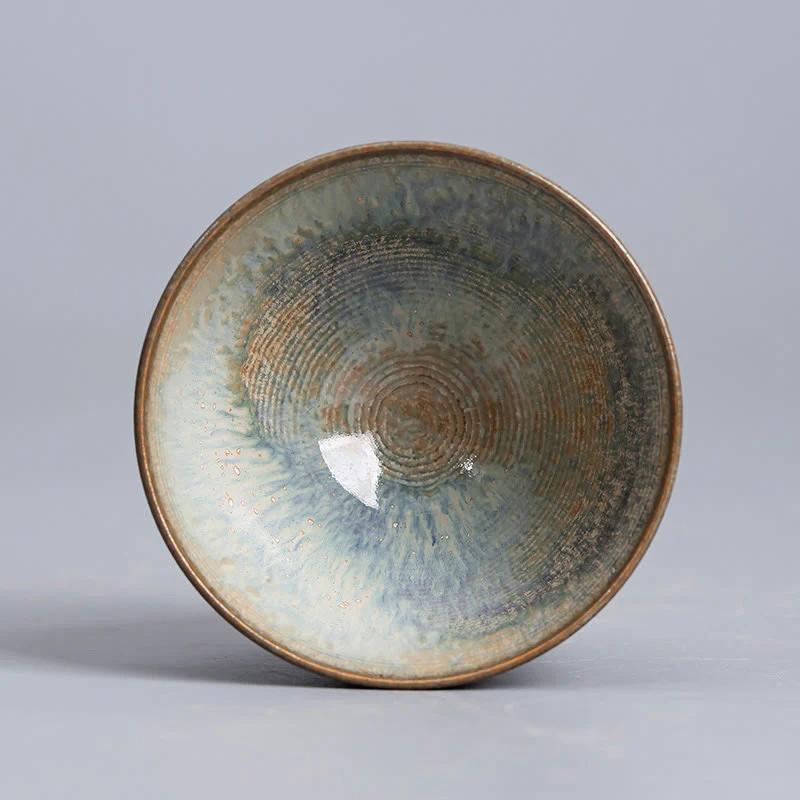 Buddha Stones Jingdezhen dipinte a mano Ru Kiln porcellana Hanfu ragazza fiore tazza da tè in ceramica Kung Fu tazze da tè - Image 3