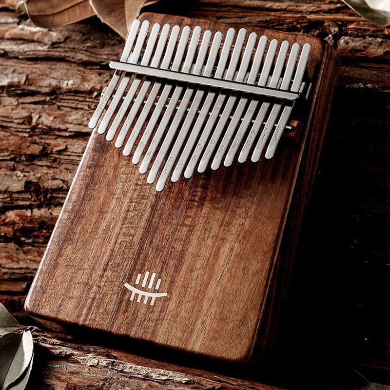 Buddha Stones Kalimba 21 tasti pianoforte a pollice in noce pianoforte portatile per dita - Image 3