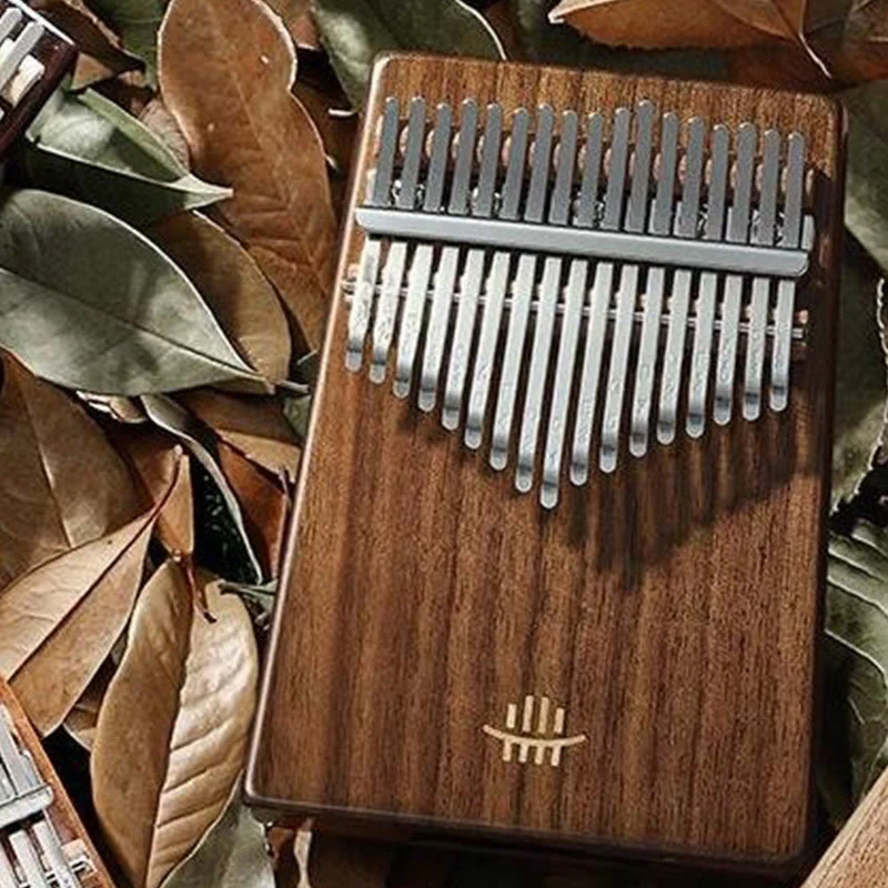 Buddha Stones Kalimba 21 tasti pianoforte a pollice in noce pianoforte portatile per dita - Image 4