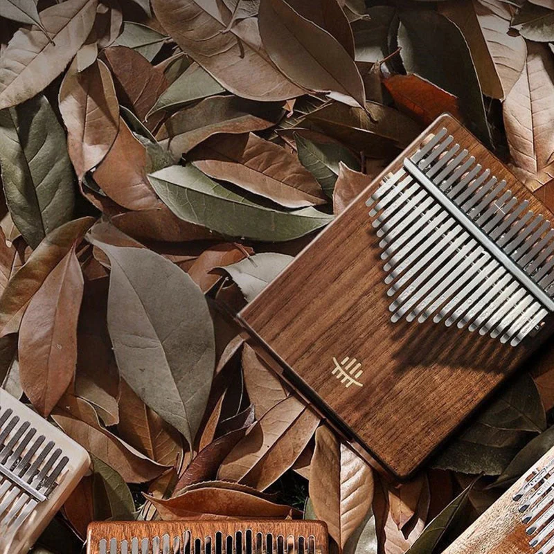 Buddha Stones Kalimba 21 tasti pianoforte a pollice in noce pianoforte portatile per dita - Image 5