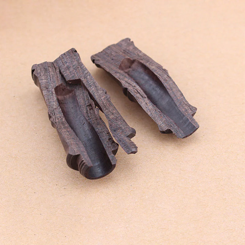 Buddha Stones Legno di ebano Modello di bambù Ghau Scatola di preghiera Collana pendente della pace - Image 11