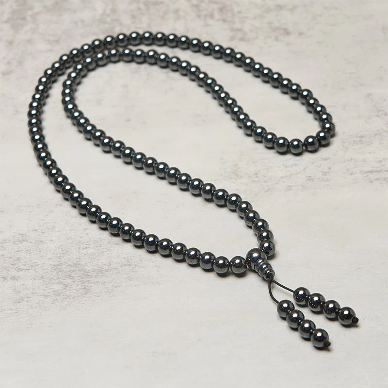 Buddha Stones Mala con 108 perle Terahertz Focus Clarity - Image 3