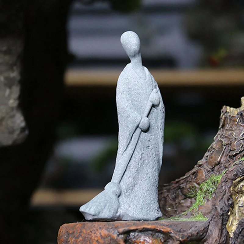 Buddha Stones Meditazione Buddha Monaco Serenità Decorazione della casa - Image 17