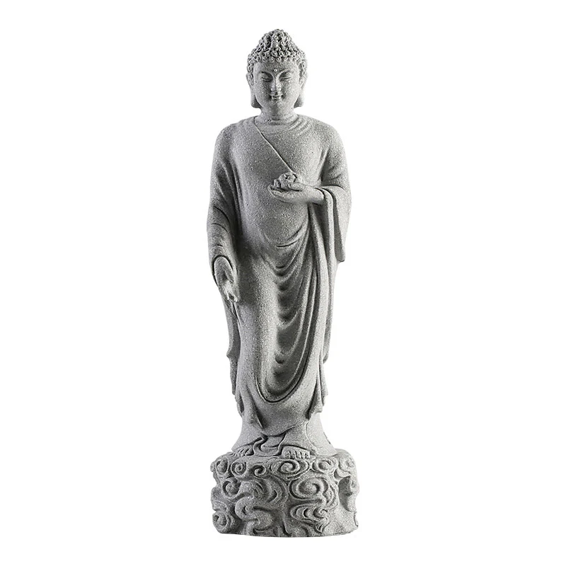 Buddha Stones Meditazione Buddha Nuvole di buon auspicio Design Serenità Decorazione della casa - Image 12