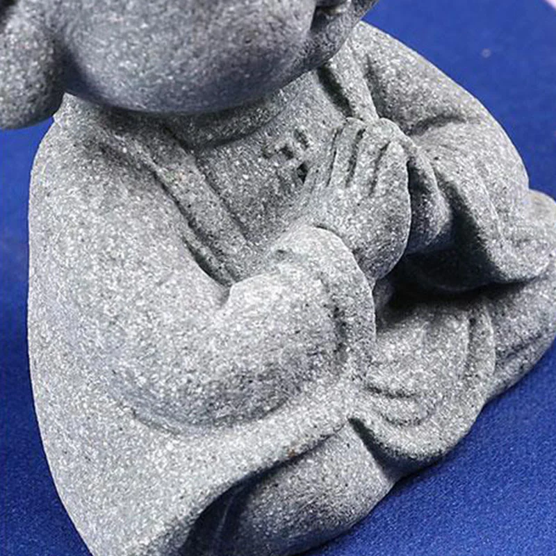 Buddha Stones Meditazione Preghiera del Buddha Compassione Serenità Decorazione della casa - Image 9