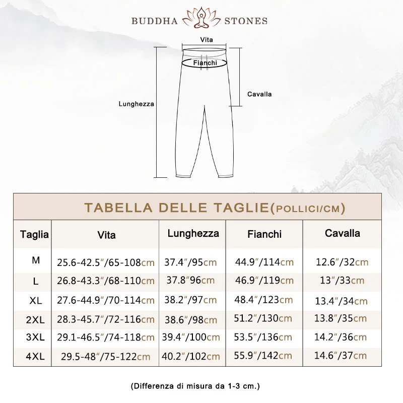 Buddha Stones Meditazione Rana-Bottone Tang Camicia Manica Lunga Pantaloni Uomo Completo - Image 5
