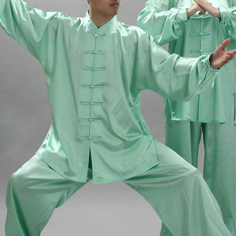 Buddha Stones Modello semplice Meditazione Preghiera Spirituale Zen Tai Chi Qigong Pratica Set di abbigliamento unisex - Image 17