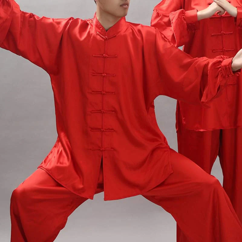 Buddha Stones Modello semplice Meditazione Preghiera Spirituale Zen Tai Chi Qigong Pratica Set di abbigliamento unisex - Image 23