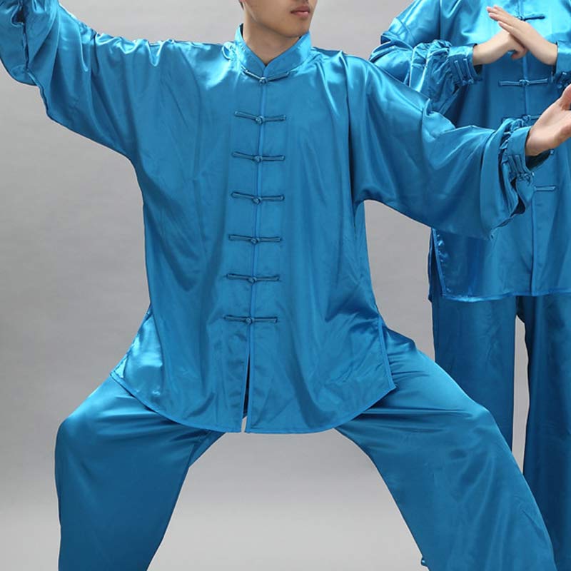 Buddha Stones Modello semplice Meditazione Preghiera Spirituale Zen Tai Chi Qigong Pratica Set di abbigliamento unisex - Image 24