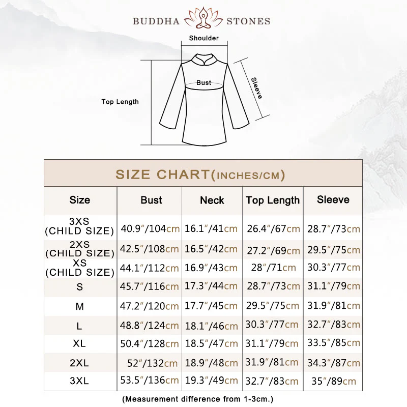 Buddha Stones Modello semplice Meditazione Preghiera Spirituale Zen Tai Chi Qigong Pratica Set di abbigliamento unisex - Image 8