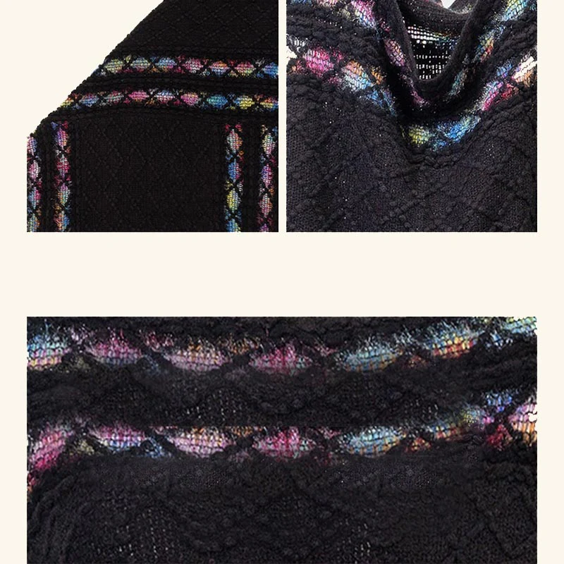 Buddha Stones , nappe, pullover, sciarpa da viaggio invernale e accogliente - Image 12