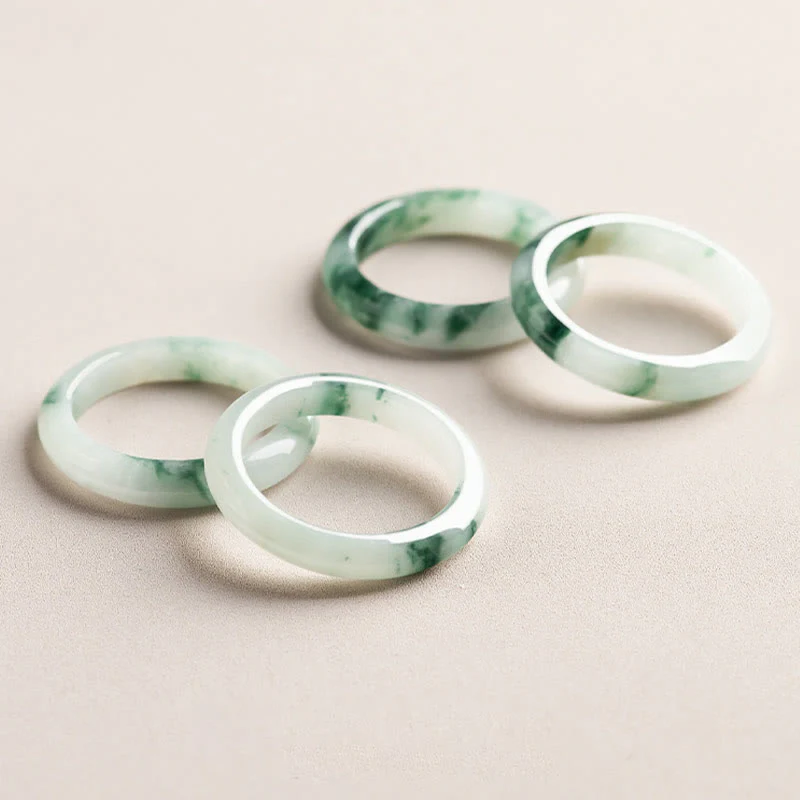 Buddha Stones Natural Green Jade Luck Abbondanza - Image 4