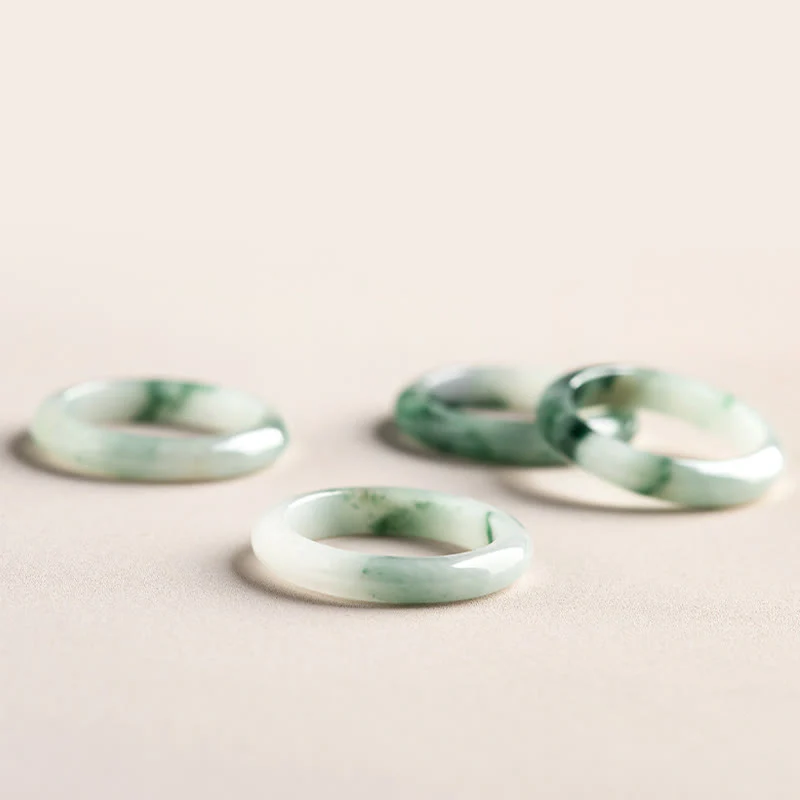 Buddha Stones Natural Green Jade Luck Abbondanza - Image 8