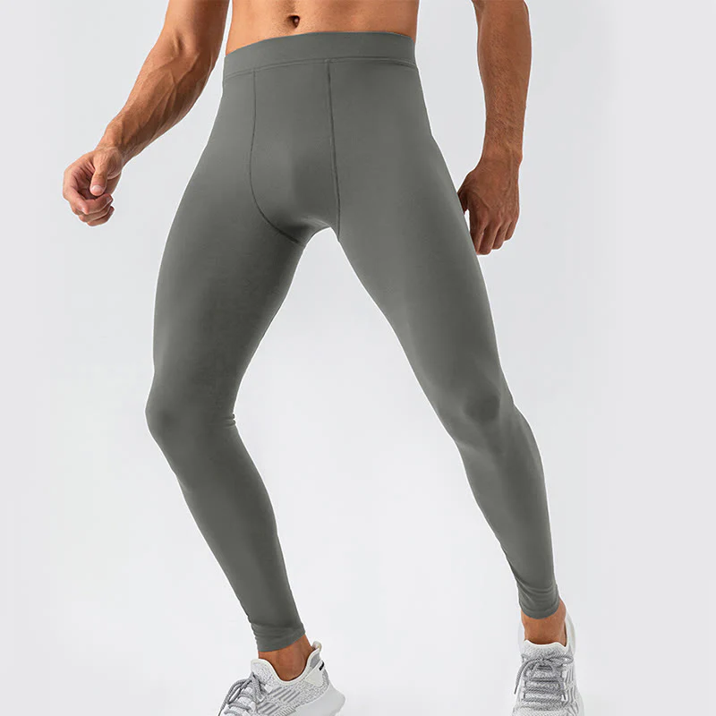 Buddha Stones Pantaloni sportivi da uomo elastici traspiranti a vita alta semplici - Image 12