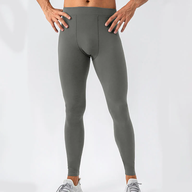Buddha Stones Pantaloni sportivi da uomo elastici traspiranti a vita alta semplici - Image 15