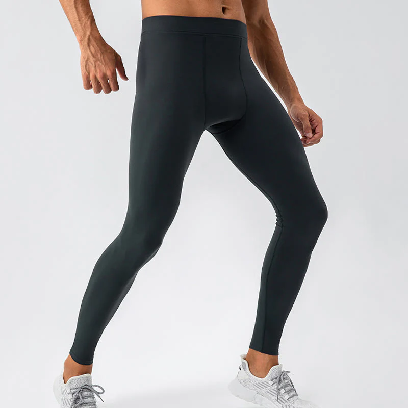 Buddha Stones Pantaloni sportivi da uomo elastici traspiranti a vita alta semplici - Image 19