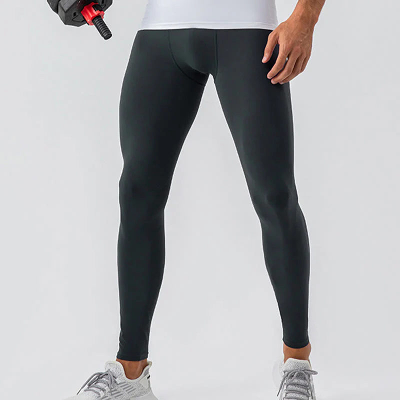 Buddha Stones Pantaloni sportivi da uomo elastici traspiranti a vita alta semplici - Image 23