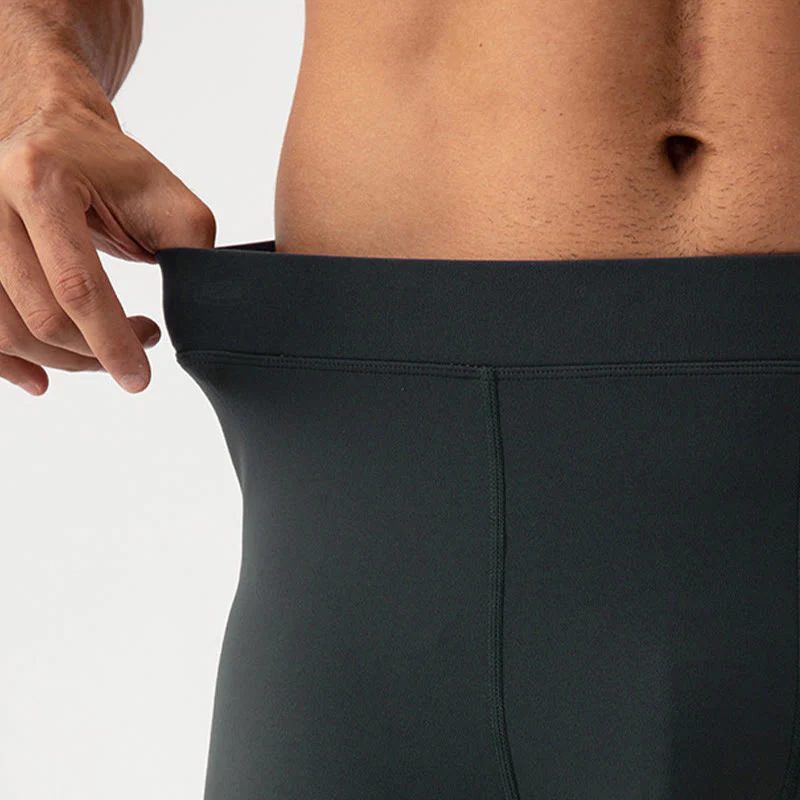 Buddha Stones Pantaloni sportivi da uomo elastici traspiranti a vita alta semplici - Image 25