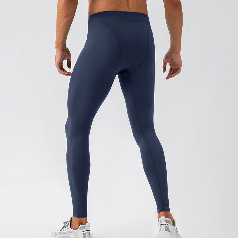 Buddha Stones Pantaloni sportivi da uomo elastici traspiranti a vita alta semplici - Image 31