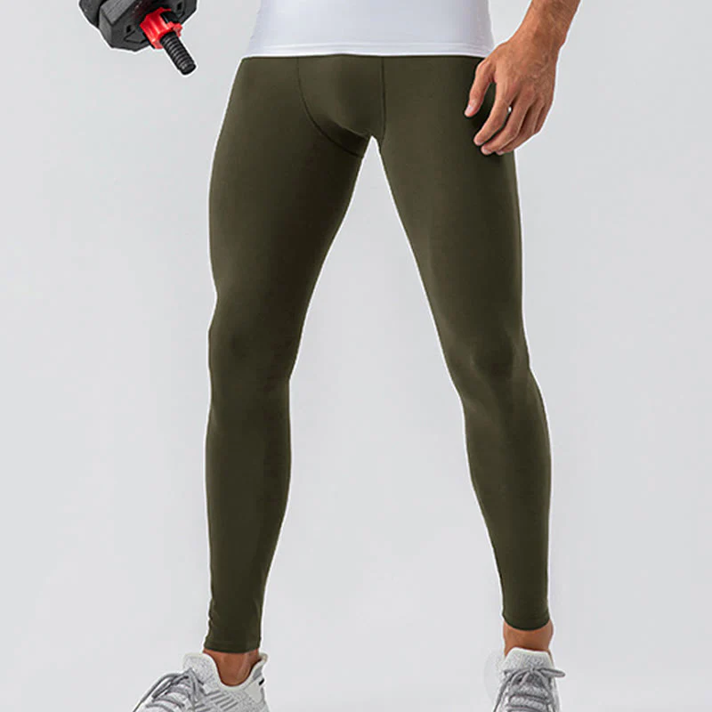 Buddha Stones Pantaloni sportivi da uomo elastici traspiranti a vita alta semplici - Image 34