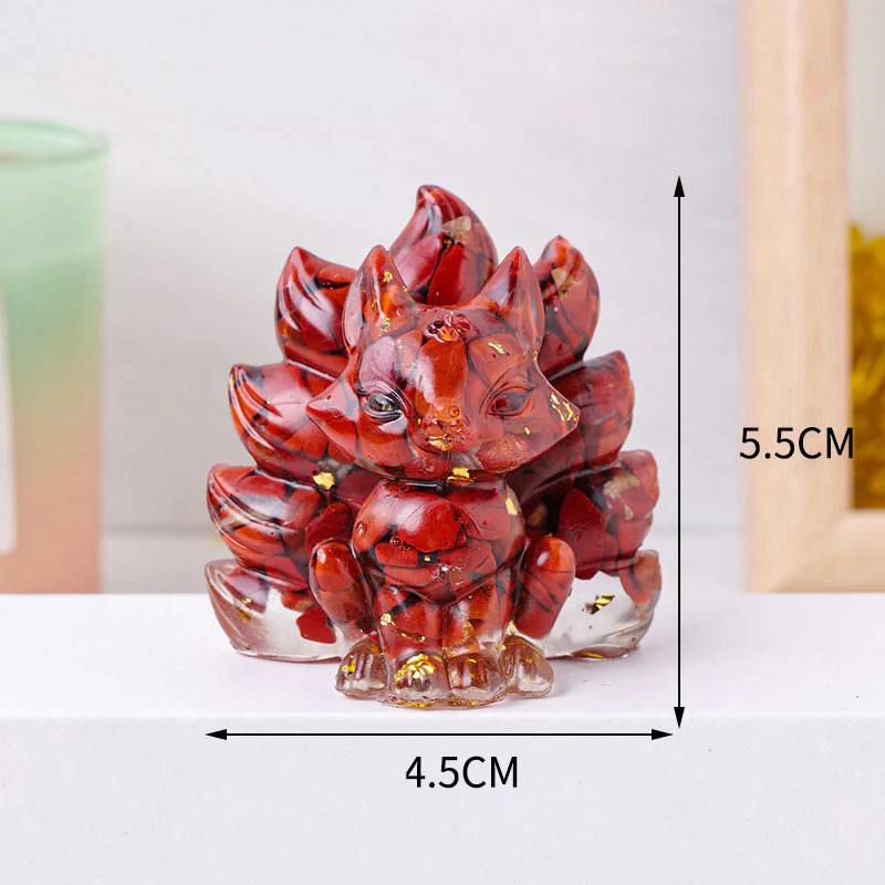 Buddha Stones piccole, varie pietre, quarzo fragola, ametista, avventurina verde, volpe a nove code, guarigione, decorazione per la casa - Image 16