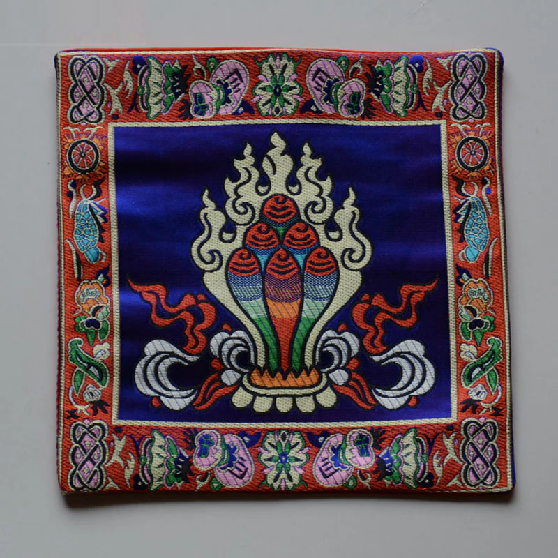 Buddha Stones Preghiera Altare Tappetino Guarigione Meditazione Vajra Simboli di Buon Auspicio - Image 10