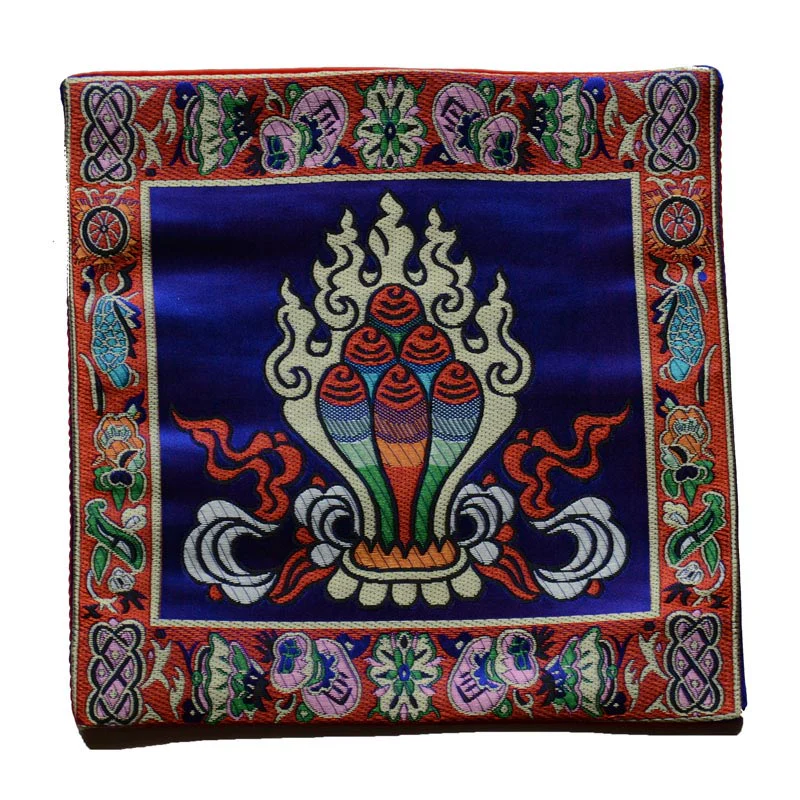 Buddha Stones Preghiera Altare Tappetino Guarigione Meditazione Vajra Simboli di Buon Auspicio - Image 11