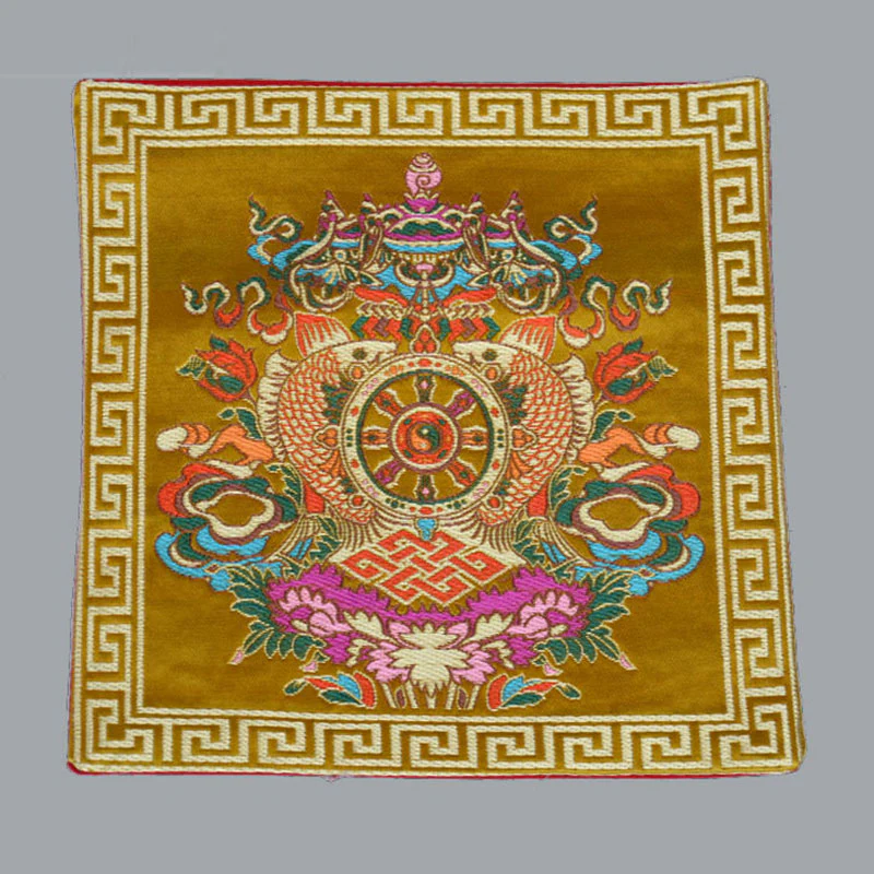 Buddha Stones Preghiera Altare Tappetino Guarigione Meditazione Vajra Simboli di Buon Auspicio - Image 15